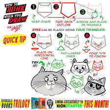 How To Think When You Draw Cat Heads Quick Tip By Etheringtonbrothers On Deviantart In 2020 Drawing Meme Sketch Book Draw