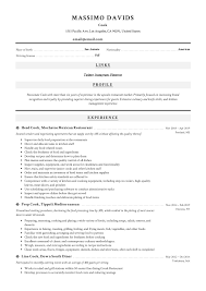 Possess expertise in creating sauces and cooking seafood and poultry, as well as following recipes and presentation with meticulous detail. Cook Resume Writing Guide 12 Resume Templates 2020