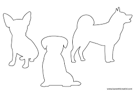 Sagome Cani Da Stampare Disegni Di Cane Sagome Zampe Di Gatto