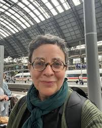 didyouknow that Dr. Sarah Creider regards train stations as her happy  place? Here she is in a station in Germany en route to give a talk and meet  with colleagues at the