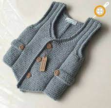 Erkek Cocuk Orgu Yelek Modelleri Baby Knitting Patterns Orgu Bebek Yelek