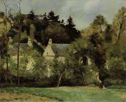 pɔ̃twaz) is a commune in the northwestern suburbs of paris, france. Camille Pissarro Landscape At L Hermitage Pontoise