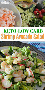 Take This Shrimp And Avocado Salad For Lunch Low Carb Salad Keto Diet Recipes Seafood Recipes