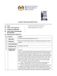 Petua mendidik anak menjadi insan positif. Laporan Penulisan Sinopsis Buku Petua Mendidik Anak