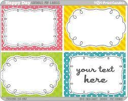 Shopify's free shipping label template is the easiest way to generate shipping labels for your retail business. Pin By C M On Printables Printable Label Templates Labels Printables Free Classroom Labels