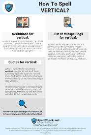 Below steps will show you how to insert a shape in microsoft word: How To Spell Vertical And How To Misspell It Too Spellcheck Net