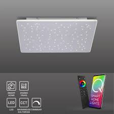 Die lampe kann von warmweiss auf kaltweiss umgestellt werden und sie ist dimmbar. Paul Neuhaus Led Panel Q Nightsky Led Panel Smart Home Cct Fb Dimmbar Sternenhimmel 1x50 00w Online Kaufen Otto