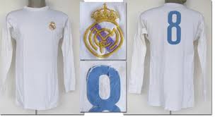 Match Worn Football Shirt Real Madrid 1979 80 Original Match Worn Shirt Real Madrid With Numbe