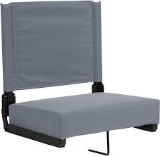 Created with versatility in mind, the addition of the wooden seat makes this chair a great. Newsmada Com Flash Furniture Grandstand Comfort Seats By Flash With Ultra Padded Seat In Bright Green Sports Fitness Stadium Seats Cushions