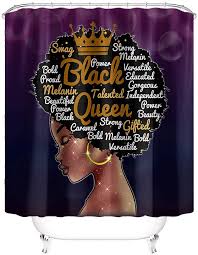 We did not find results for: Buy Black Queen Shower Curtain Sets With Rugs For Bathroom Durable African American Bathroom Sets With Waterproof Shower Curtains And Hooks Durable Black Girl Bath Curtian With Toilet Lid Cover Bath Mat