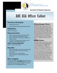 These activities are surefire ways to conduct a fun and exciting class for all, and the best part is they can be modified to work with teens or kids. Announcements Abe Graduate Student Association Page 5
