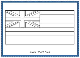 State Flag Coloring Pages By Usa Facts For Kids Flag Coloring Pages State Flags Hawaii State Flag