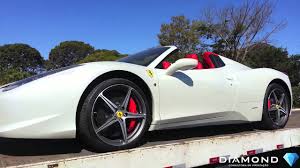 Find 38 used ferrari 488 gtb as low as $229,000 on carsforsale.com®. Ferrari 458 Spider Branco Perola Sendo Entregue Em Brasilia Youtube