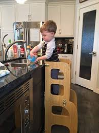 This one of a kind stool is a must have for the modern functional kitchen or bathroom. Convertible Learning Tower Convertible Helper Tower Montessori Learning Stool Kitchen Step Stool Household Helper Buy Online In Andorra At Andorra Desertcart Com Productid 136536147