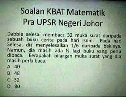 Cuba Jawab Soalan Kbat Ni Nota Latihan Upsr Pt3 Spm Facebook