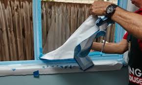 How To Paint Window Frames Bunnings Warehouse Painted Window Frames Window Painting Window Frames