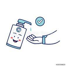 Washing Hand Using Hand Soap Sanitizer Vector Illustration Cartoon Buy This Stock Vector And Explore Simi Hand Washing Wash Hands Sign Open For Business Sign