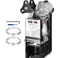 VEVOR Máquina selladora de tazas, máquina selladora de tazas completamente  automática, máquina selladora Boba 500-650 tazas/H para tazas de 7.480 in  ...