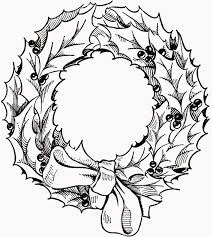 Black And White Wreath Graphic Blog Hop Day 4 And International Rug Hooking Day Christmas Wreath Illustration Wreath Illustration Christmas Wreath Clipart