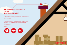 A well installed chimney cap will prevent 98% of animals in the chimney, along with regular inspections. Autumn Pest Prevention Tip 4 Use A Chimney Cap Bats Pestcontrol Toptip Pest Prevention Pests Pest Control