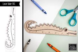 Download Laser Gator Ruler Svg 289171 Laser Engraving Design Bundles In 2021 Laser Svg Design Ruler