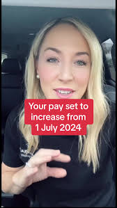 How much your pay increase by, from 1 July 2024! 💰✨ How will you use this  extra money? #money #tax #ato #pay #wages #cash #australia🇦🇺