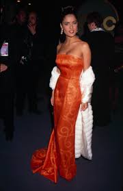 #salma hayek #90's 1990 #90's baby #90's television #90's fashion #90's music #90's #1990 #art #vintage #love #life #beauty #fashion #hautecouture. 19 Times Salma Hayek Owned The 90s Red Carpet British Vogue