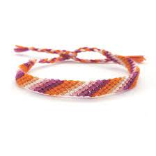 Amazon.com: Little Fox Nerdy Knits Lesbian Pride Hand Woven Anklet or  Bracelet : Handmade Products