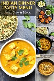 These simple dinner party menus make entertaining easy, including a backyard barbecue, fondu party, clam bake and an italian dinner party. Indian Dinner Party Menu With Sample Menus Spice Cravings
