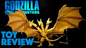 6 king ghidorah articulated action figure with argo jet & destructible city. Unboxing King Ghidorah Godzilla King Of The Monsters 2019 S H Monsterarts Toy Review Youtube