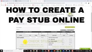 Our free check stub maker with calculator will calculate your complex pay in no time. How To Make A Pay Check Stub Online For Your Employee Using Check Stub Maker Youtube