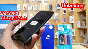 SAMSUNG GALAXY J4 CORE UNBOXING AND ...