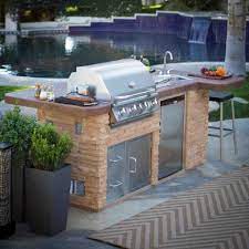 Outdoor Cabinets Lowes Prefab Outdoor Kitchen Outdoor Kitchen Design Outdoor Kitchen