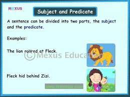 Pin By Nicole Arratia Walters On Phonics Grammar Subject And Predicate Learn English Grammar Learn English