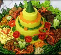 Nasi Tumpeng Makanan Indonesia Resep Makanan