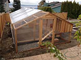 1/ it can comfortably hold 8 chickens overall size: Chicken Coop Greenhouse Combo Plans Coop Plans Examples