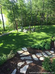 The outdoor lighting posts are 10′ long 4×4 cedar posts, topped with a wood topper piece. Remodelaholic Easy Diy Outdoor Lighting Around A Fire Pit