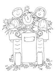 Fall season coloring pages are a fun and educational activity that help students associate the seasons with and a visual image through the use of an arts learning experience and coloring page activity. 33 Hay Ride Ideas Tractor Coloring Pages Farm Coloring Pages Hayride