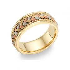 Apples Of Gold 14k Tri Color Braided Men S Wedding Band 27 Off Retail Black Hills Gold Jewelry Rose Gold Jewelry Rings 14k Rose Gold Jewelry