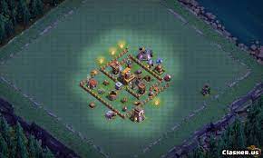 Clash of clans builder base design strategies and base. Builder Hall 4 Nice Level 4 Builder Base Layout With Link 7 2019 Clash Of Clans Clasher Us