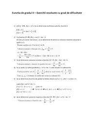 Buna tpu care stii valoarea minima si maxima a unei functii ast rasp urgent pentru primul venit dau funda siguuur. Functia De Gradul Ii