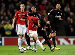 Ronaldinho Ji Sung Park Photostream Uefa Champions League Manchester United Ac Milan