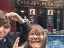 Windy. Visiting from......Caernarfon!!!