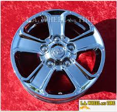 18 toyota tundra off road oem factory wheels tires trd offroad sequoia + tpms these pictures of this page are about:toyota tundra wheels 18. Set Of 4 Chrome Wheels For Toyota Tundra Oem 18 75156 Ebay