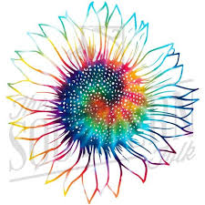 Tie Dye Sunflower Png File Sublimation Design Digital Etsy In 2020 Sunflower Png Tie Dye Tattoo Dye Flowers