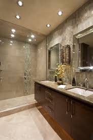 This bathroom uses similar master bathroom vanity ideas, but the placement is different. Chic Bathrooms With Floating Vanities Floating Vanity Ideas