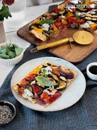 gesturzte blatterteig pizza mit gemuse kitchen stories recipe vegetarian pizza veggie pizza puff pastry pizza