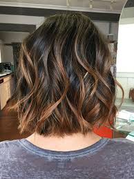 Dark brown hair looks best with ash blonde balayage highlights. 25 Nice Balayage Short Hair