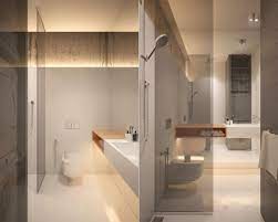 Large, neutral tiles on the walls are contrasted with the small tiles used for the flooring. 40 Modern Minimalist Style Bathrooms Minimalist Bathroom Minimalist Bathroom Design Bathroom Design