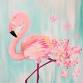 Flamingo - Tipsy Brush Painting Party!